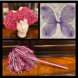 Abby Cadabby inspired hair, wand, and wings